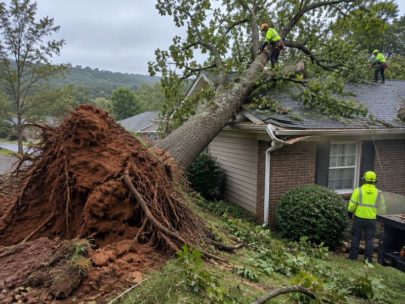 Fallen Tree Removal & Cleanup in Kingsport, Tennessee